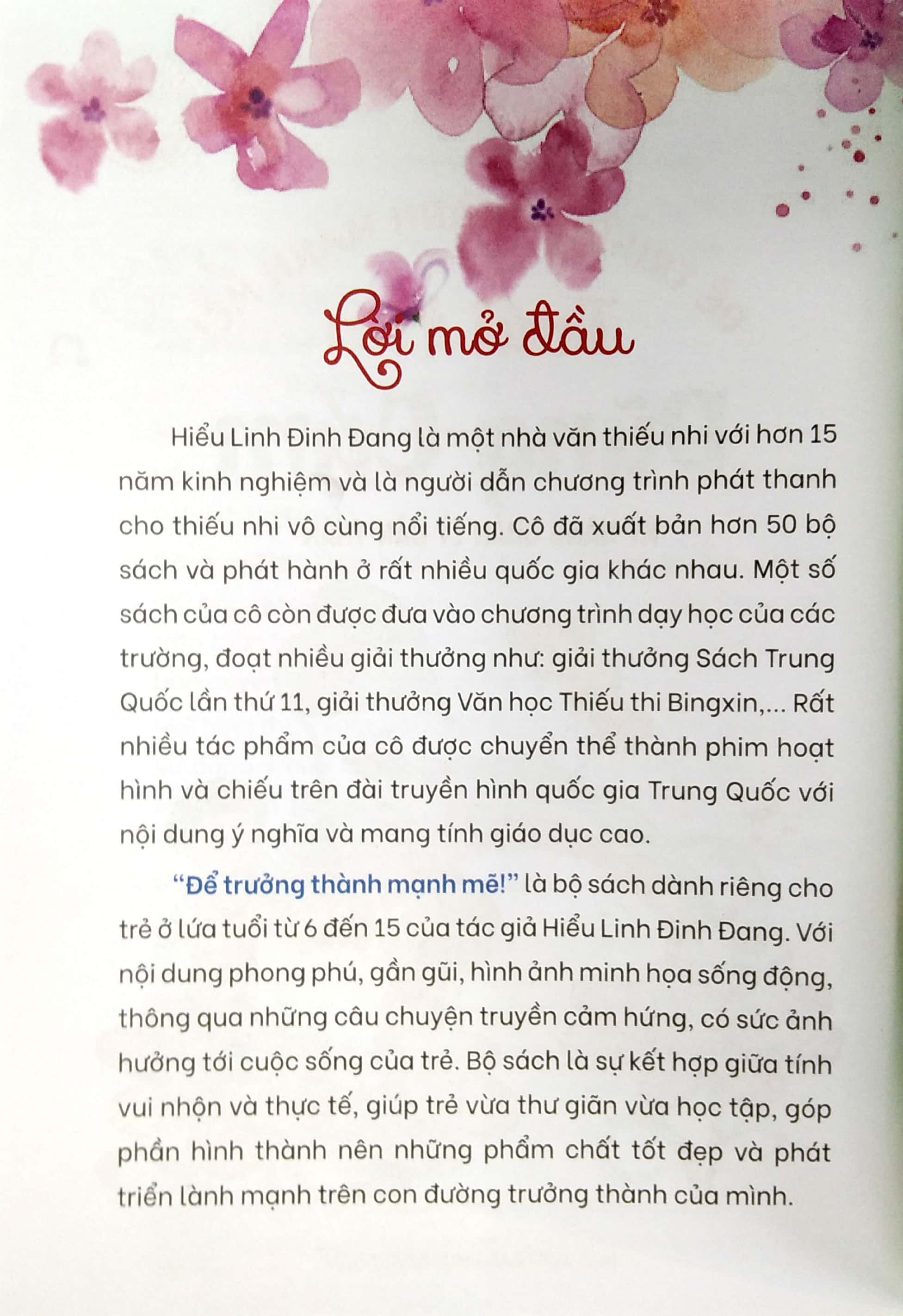 để trưởng thành mạnh mẽ - trái tim dũng cảm