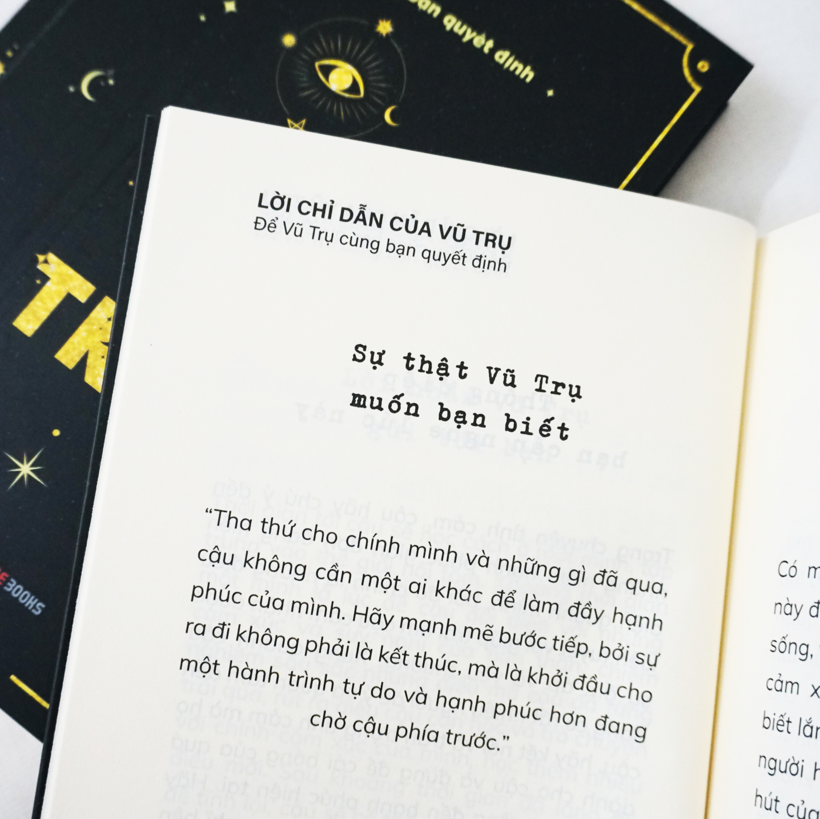 để vũ trụ cùng bạn quyết định - lời chỉ dẫn của vũ trụ