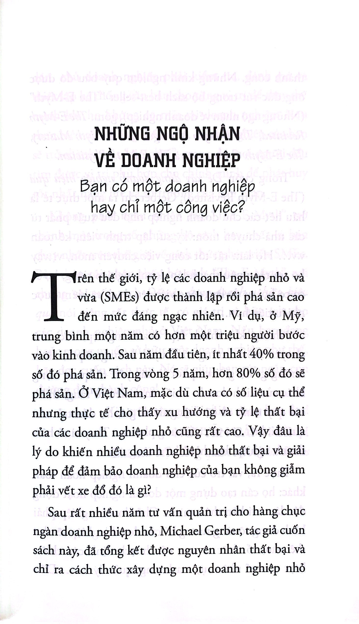 để xây dựng doanh nghiệp hiệu quả (tái bản)