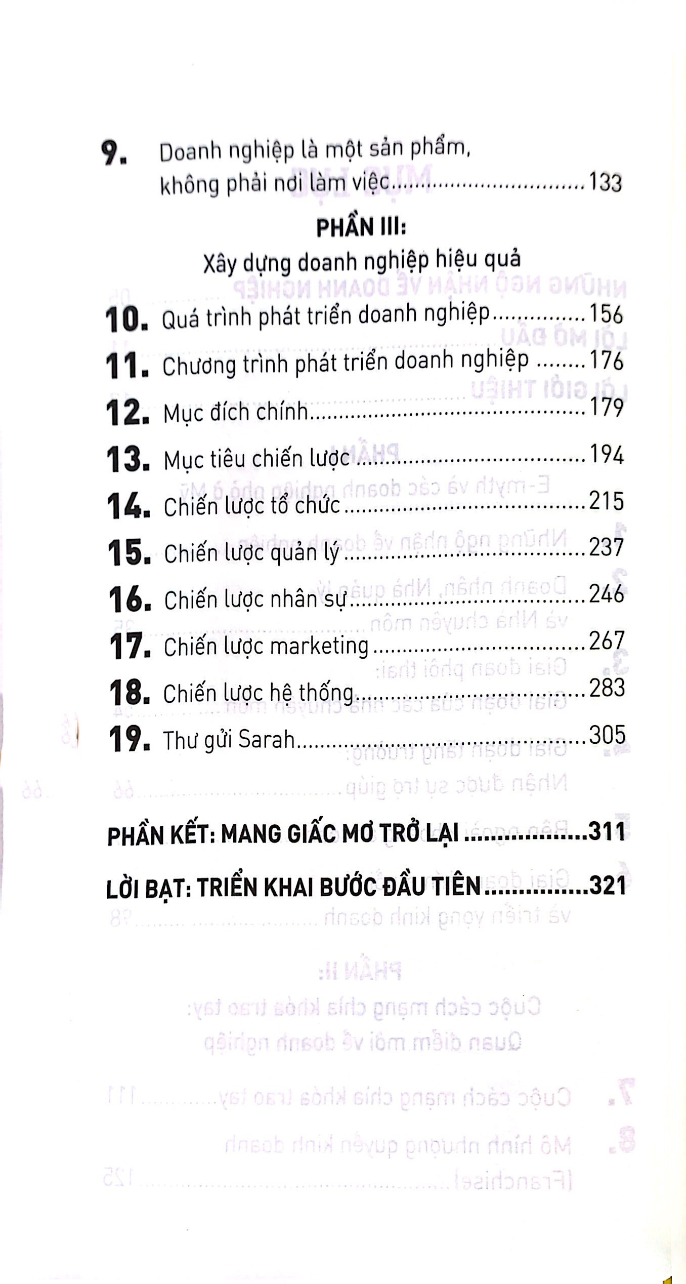 để xây dựng doanh nghiệp hiệu quả (tái bản)