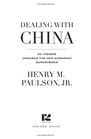 dealing with china: an insider unmasks the new economic superpower
