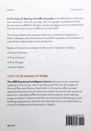 dealing with difficult people (hbr emotional intelligence series)