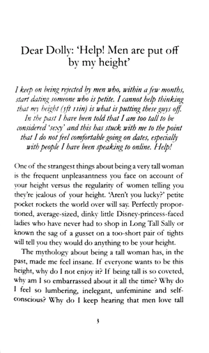 dear dolly: on love, life and friendship