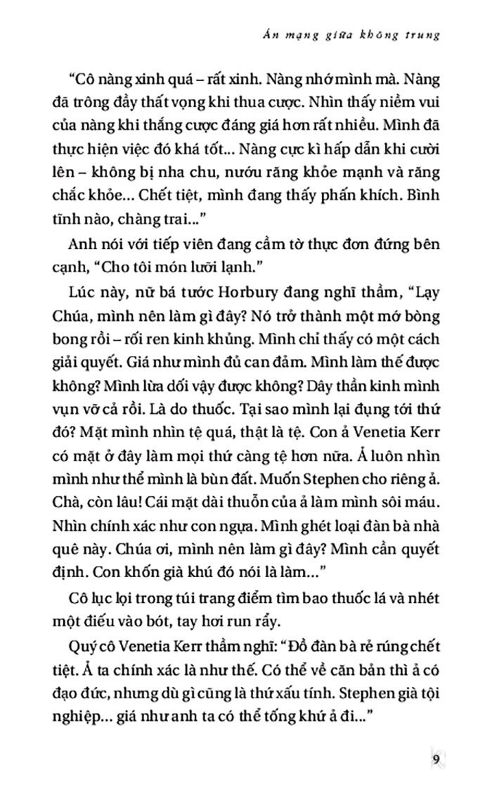 death in the clouds - án mạng giữa không trung