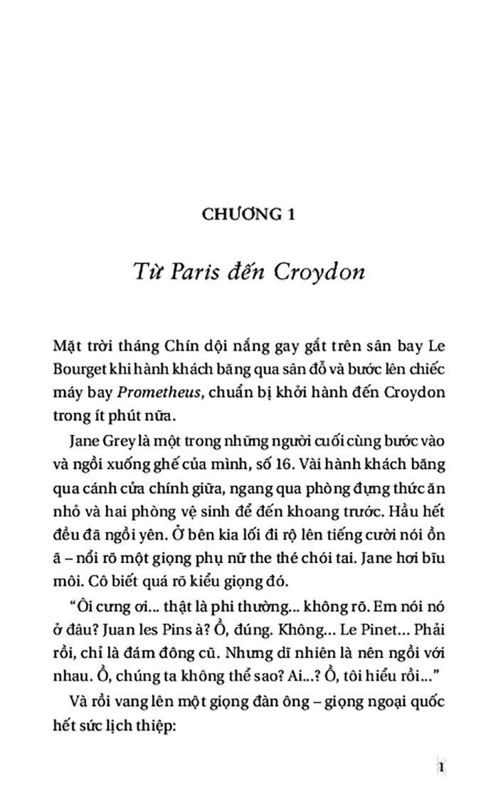 death in the clouds - án mạng giữa không trung