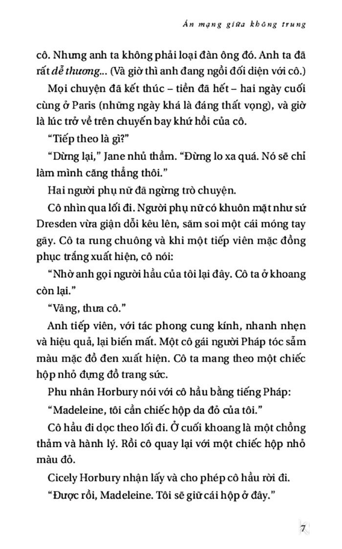 death in the clouds - án mạng giữa không trung