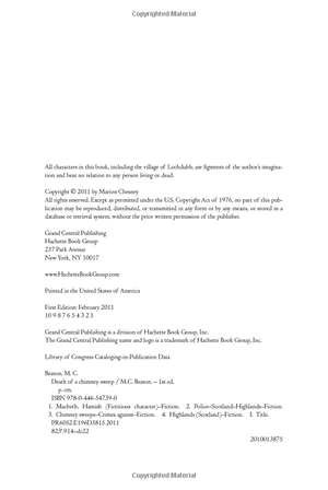 death of a sweep (hamish macbeth)