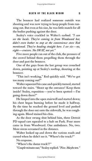 death of the black widow