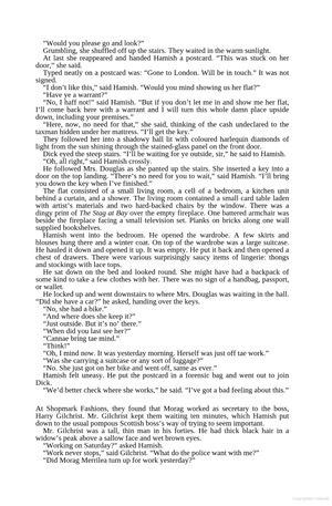 death of yesterday (hamish macbeth)