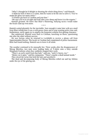 death of yesterday (hamish macbeth)