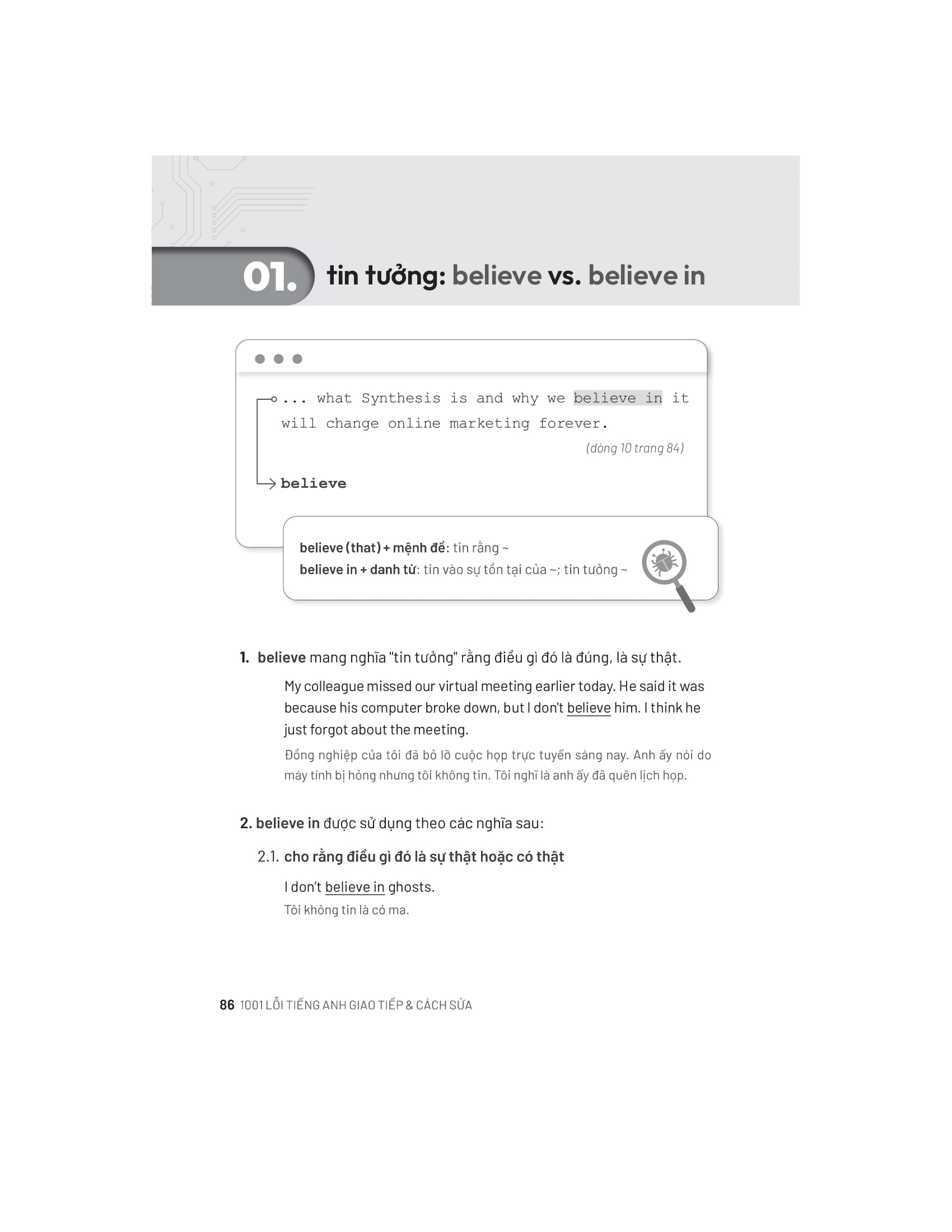 debug your english - 1001 lỗi tiếng anh giao tiếp và cách sửa