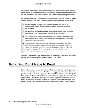 decision intelligence for dummies