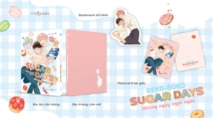 deko-boko sugar days - những ngày ngọt ngào - tặng kèm bookmark + postcard