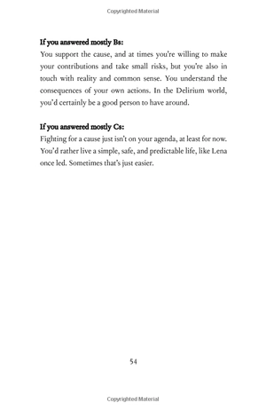 delirium stories: hana, annabel, and raven (delirium trilogy)