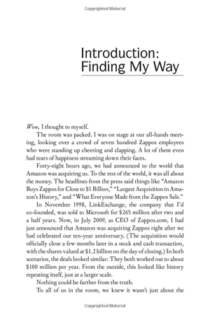 delivering happiness: a path to profits, passion and purpose