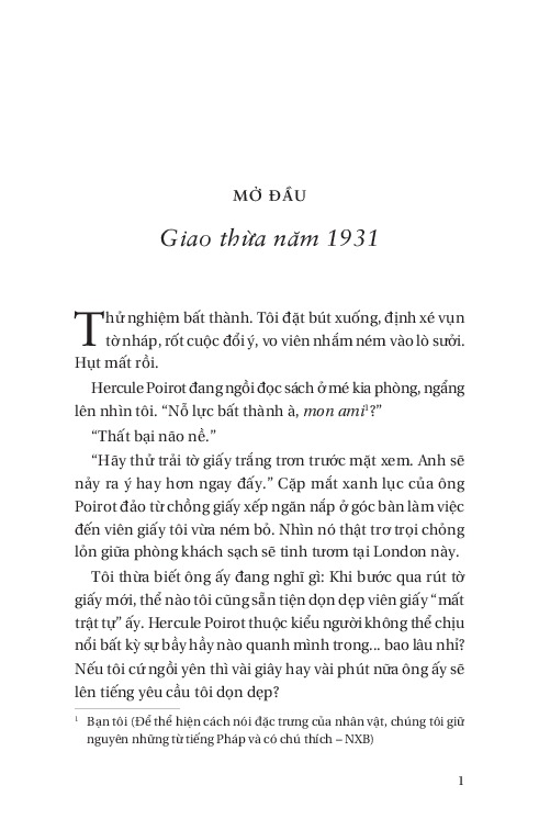 đêm yên tĩnh - hercule poirot's silent night