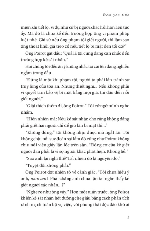 đêm yên tĩnh - hercule poirot's silent night