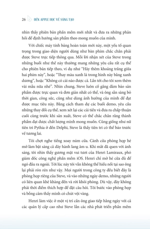 đến apple học về sáng tạo