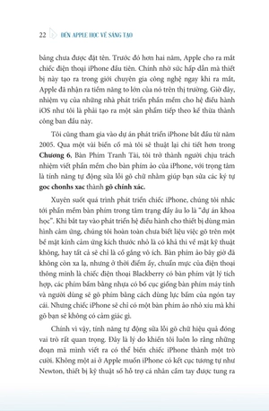 đến apple học về sáng tạo