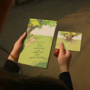 đến cuối cùng ai cũng cần một người thương - tặng kèm postcard