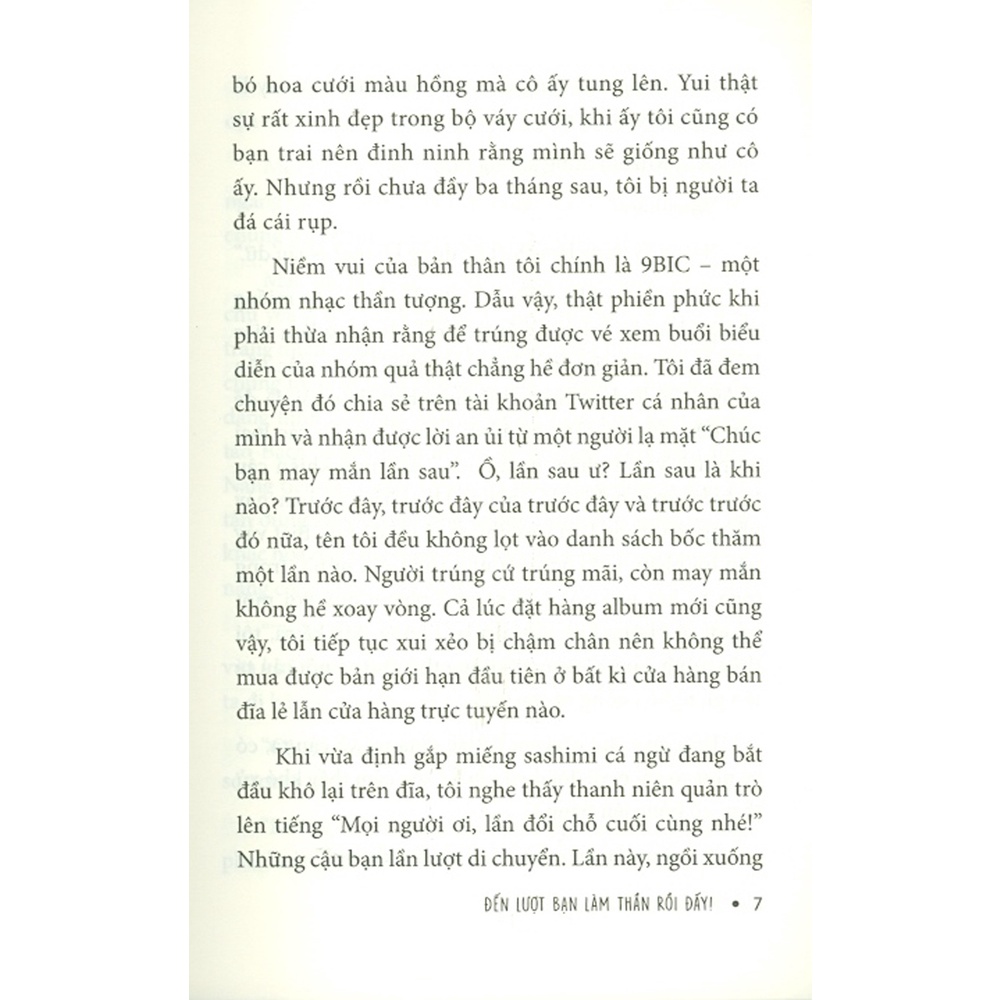 đến lượt bạn làm thần rồi đấy!