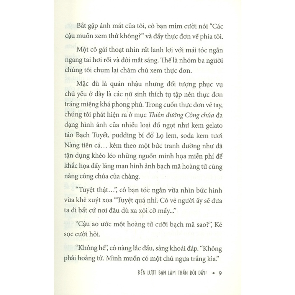 đến lượt bạn làm thần rồi đấy!