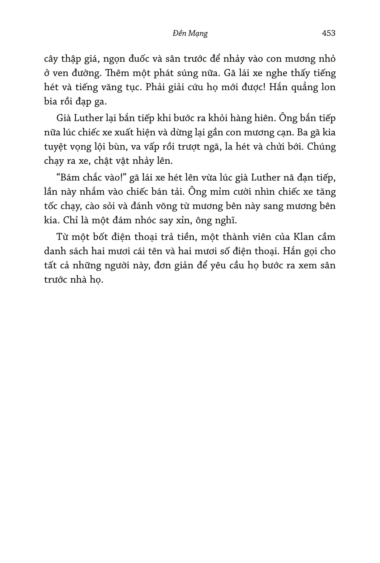 đền mạng - a time to kill