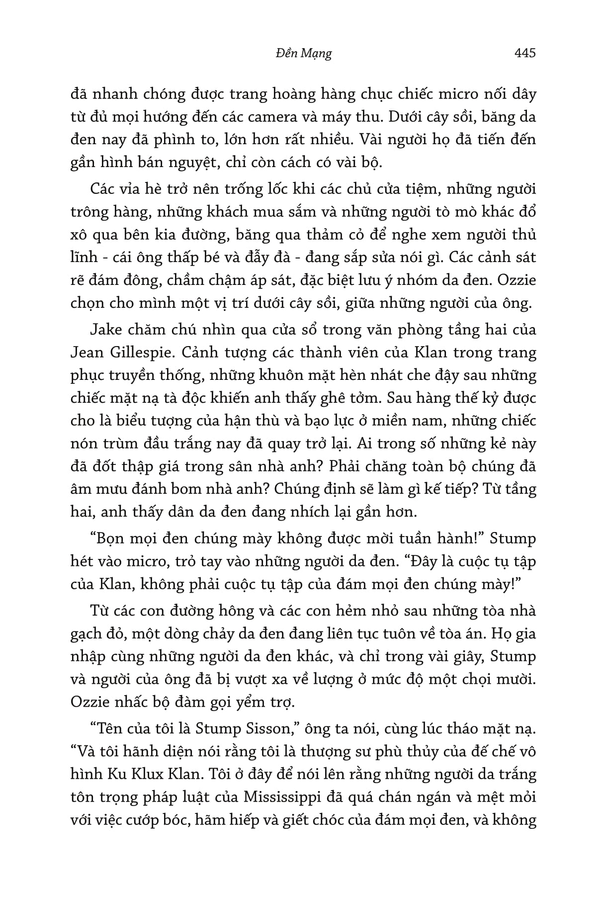 đền mạng - a time to kill