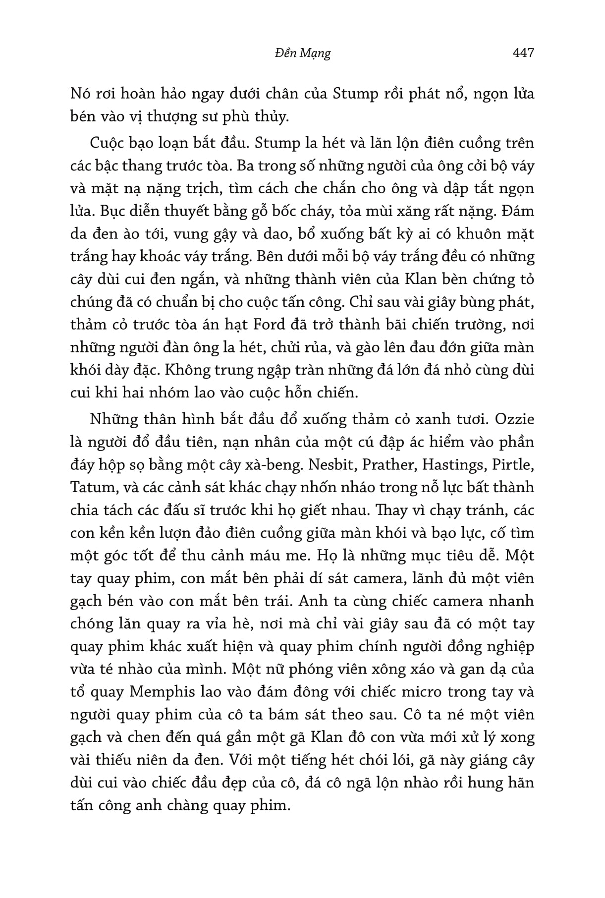 đền mạng - a time to kill