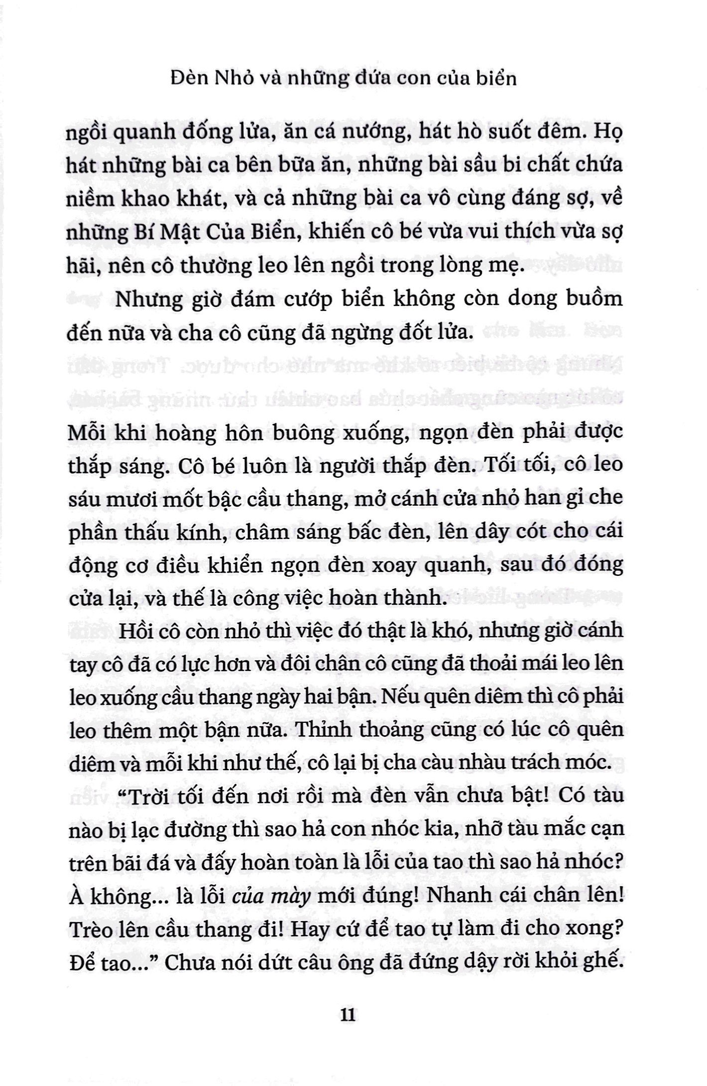 đèn nhỏ và những đứa con của biển