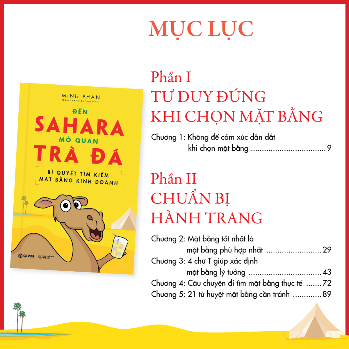 đến sahara mở quán trà đá - bí quyết tìm kiếm mặt bằng kinh doanh