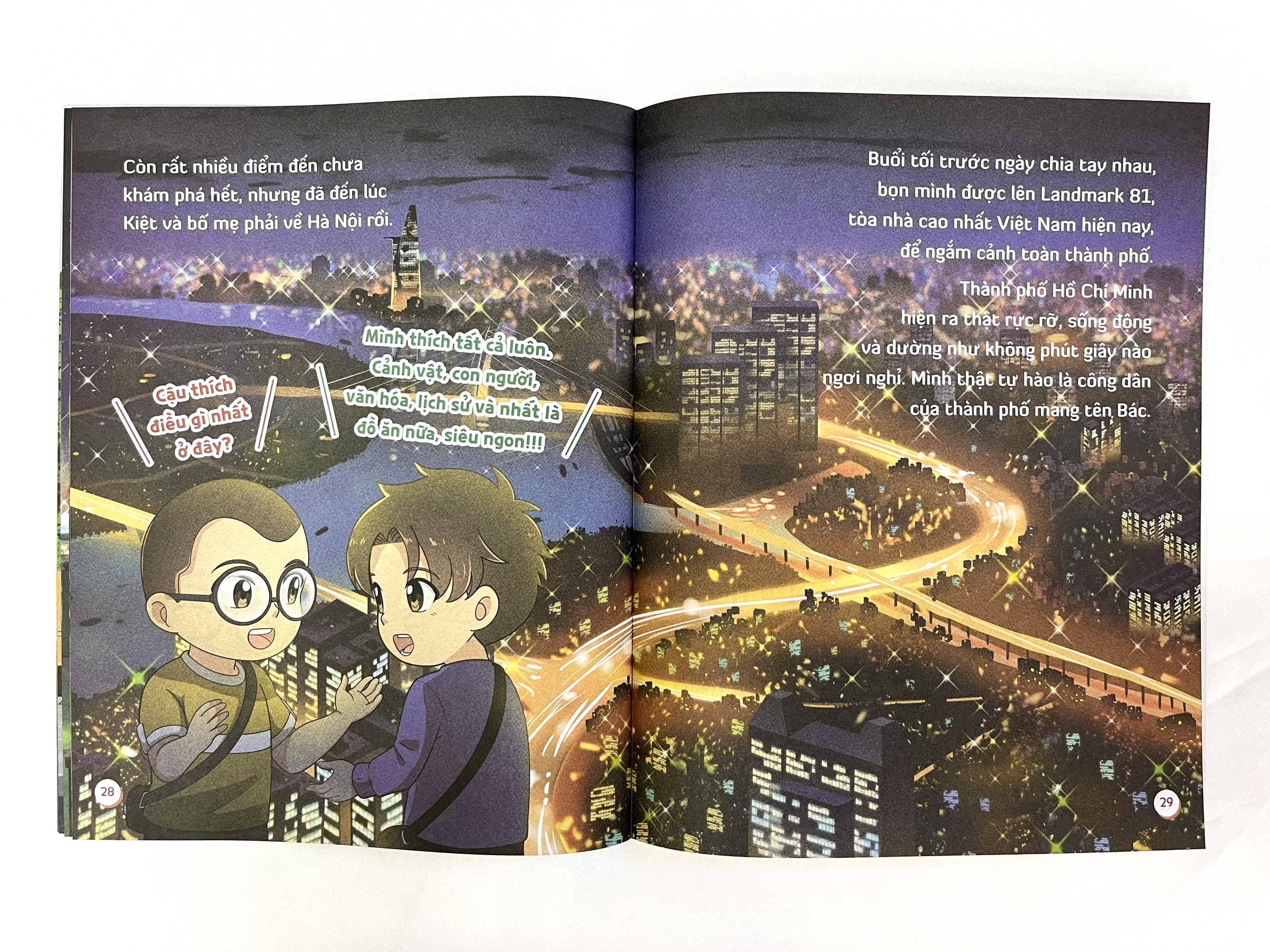 đến thăm thành phố của em: thành phố hồ chí minh - sống động từng giây