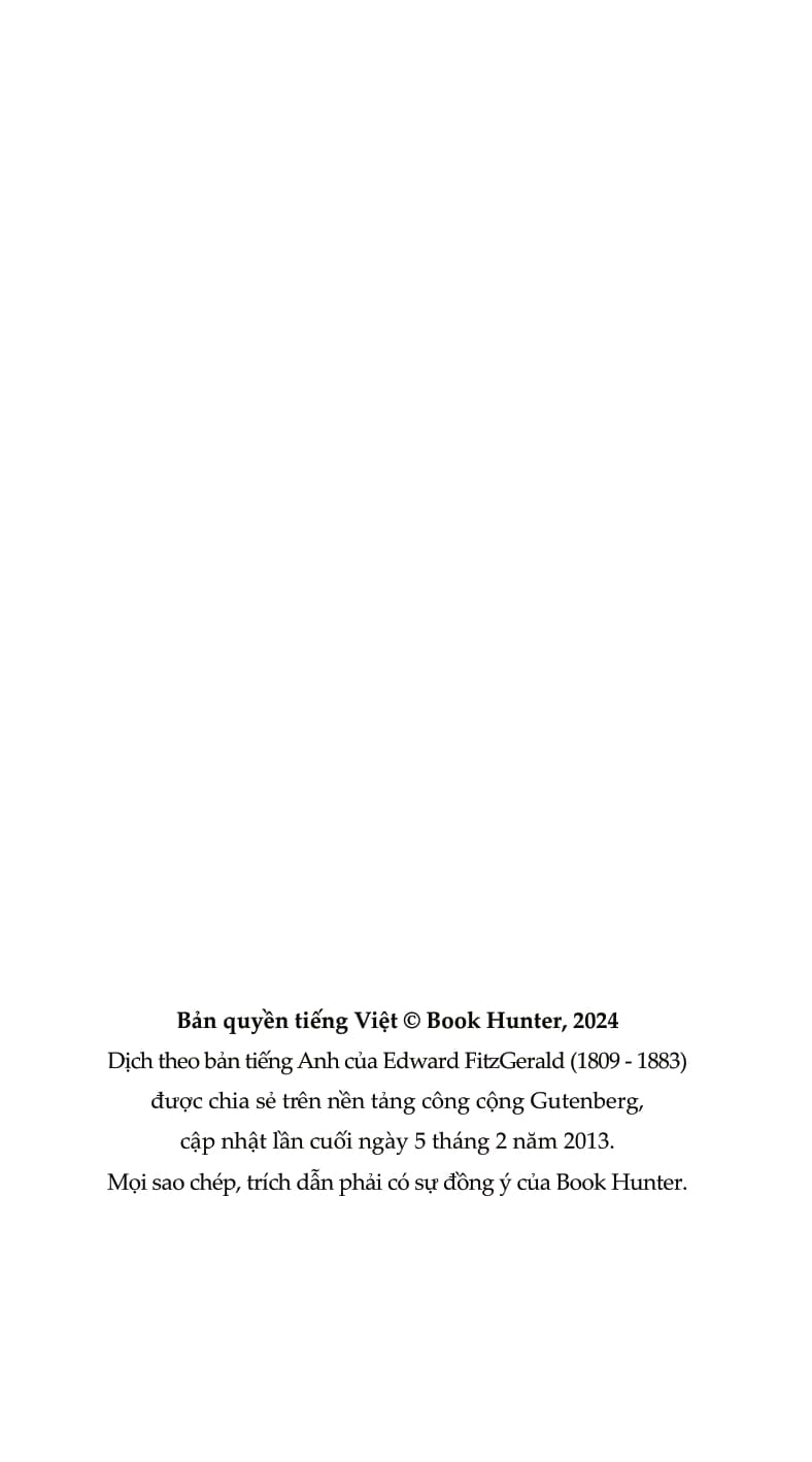 đến tựa nước chảy, đi tựa gió phiêu - thơ rubaiyat