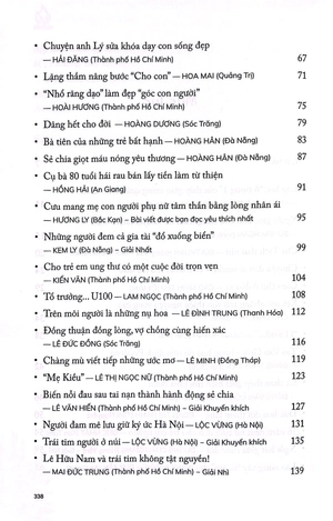 đẹp mãi những tấm lòng