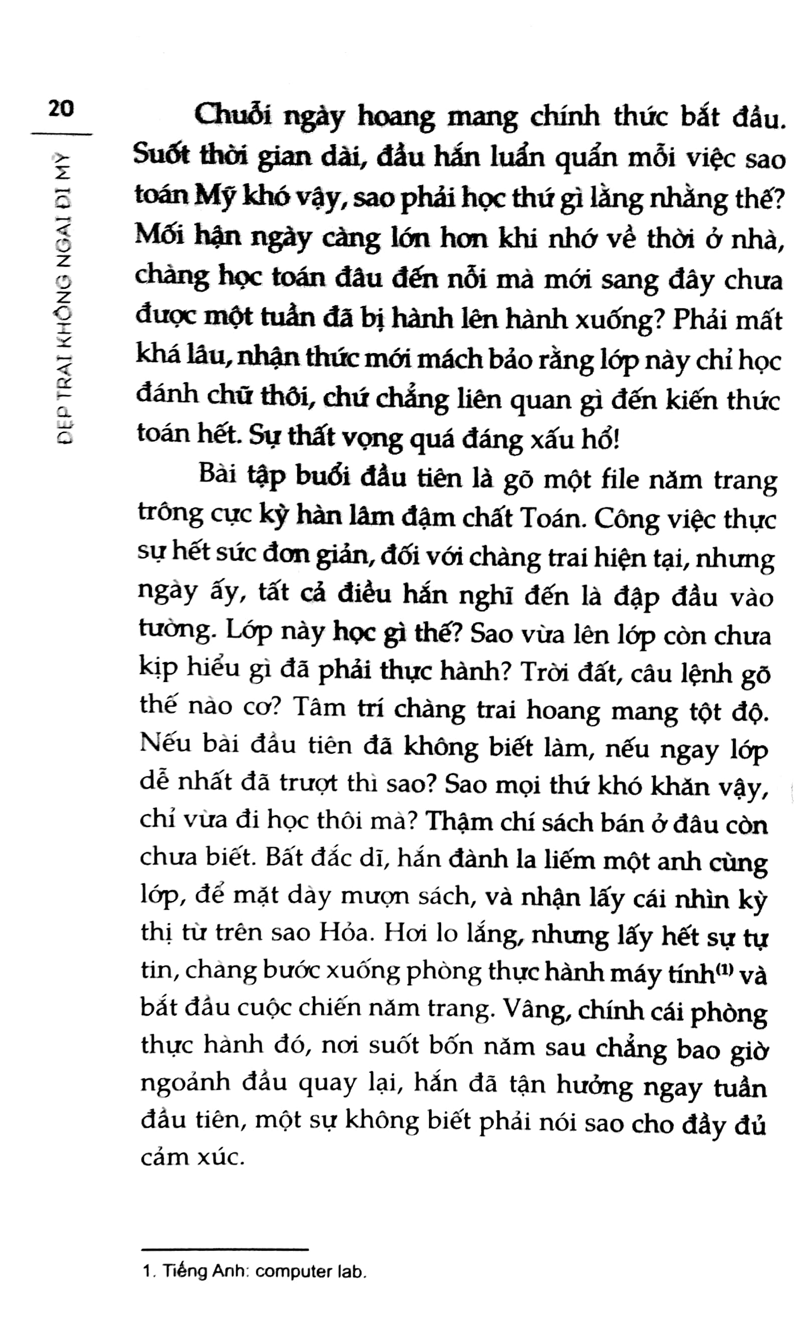 đẹp trai không ngại đi mỹ