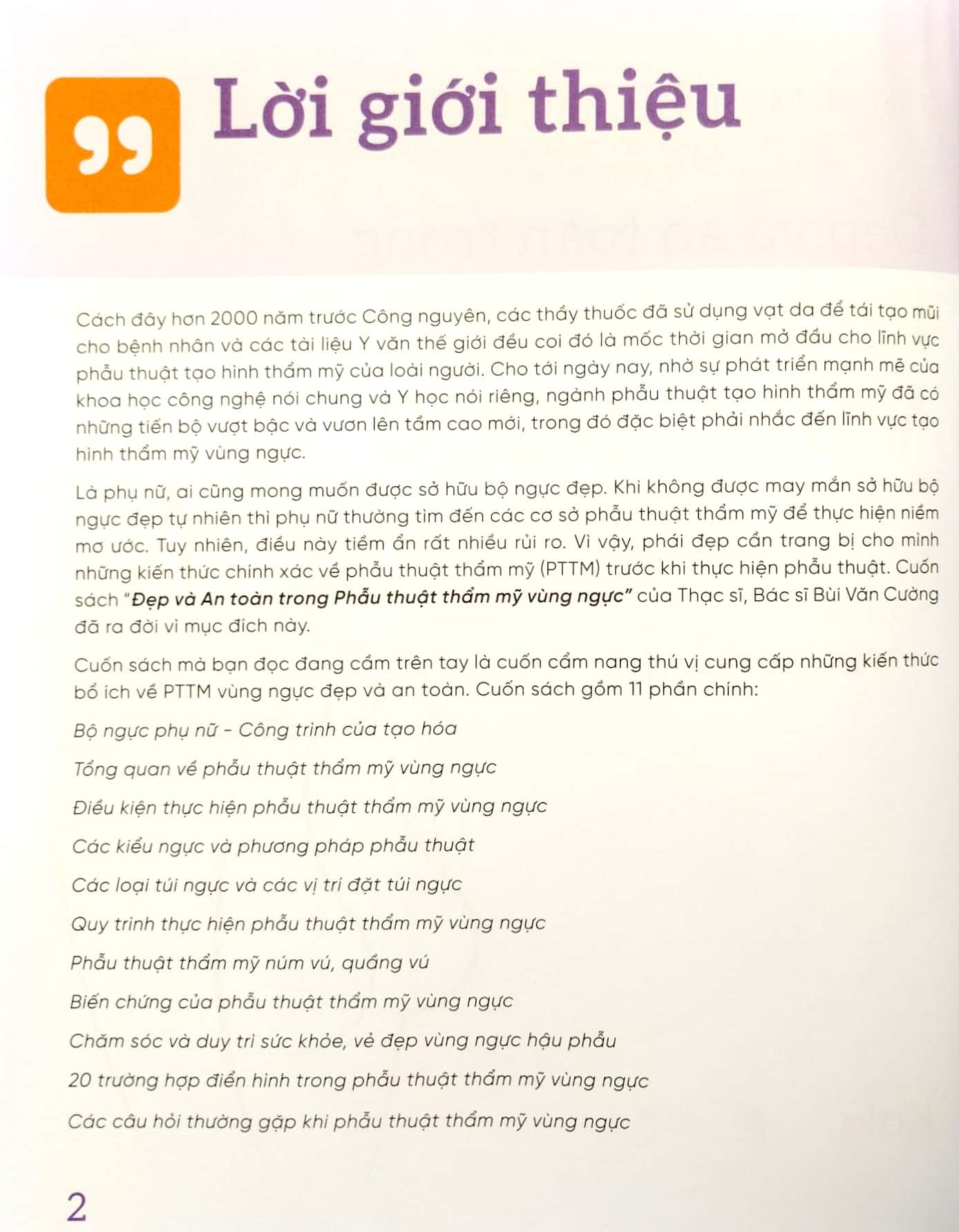 đẹp và an toàn trong phẫu thuật thẩm mỹ vùng ngực