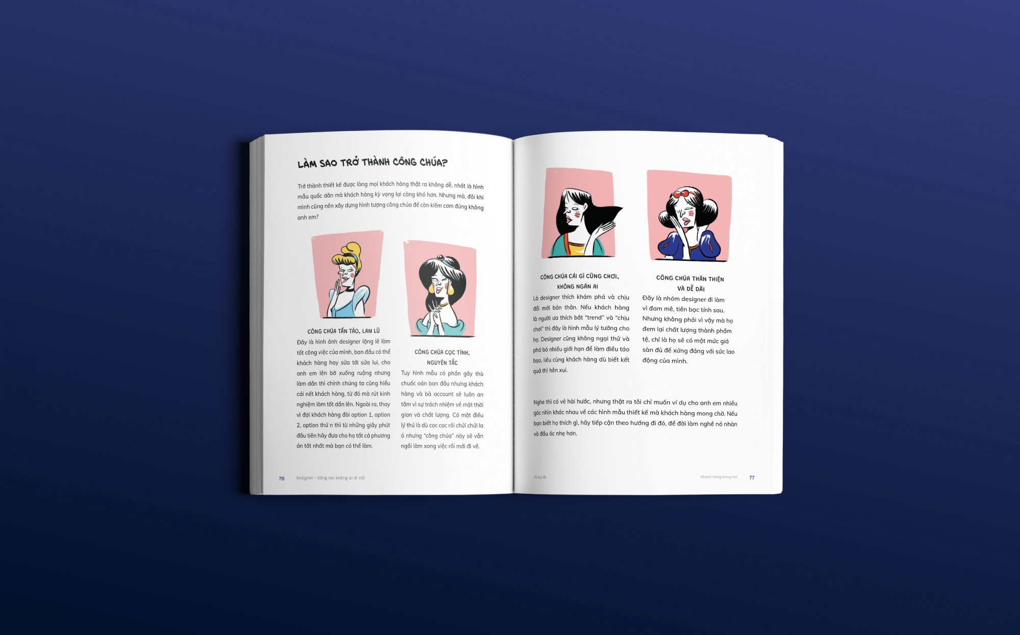 designer sống dai không ai đì nổi