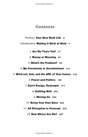 designing your new work life