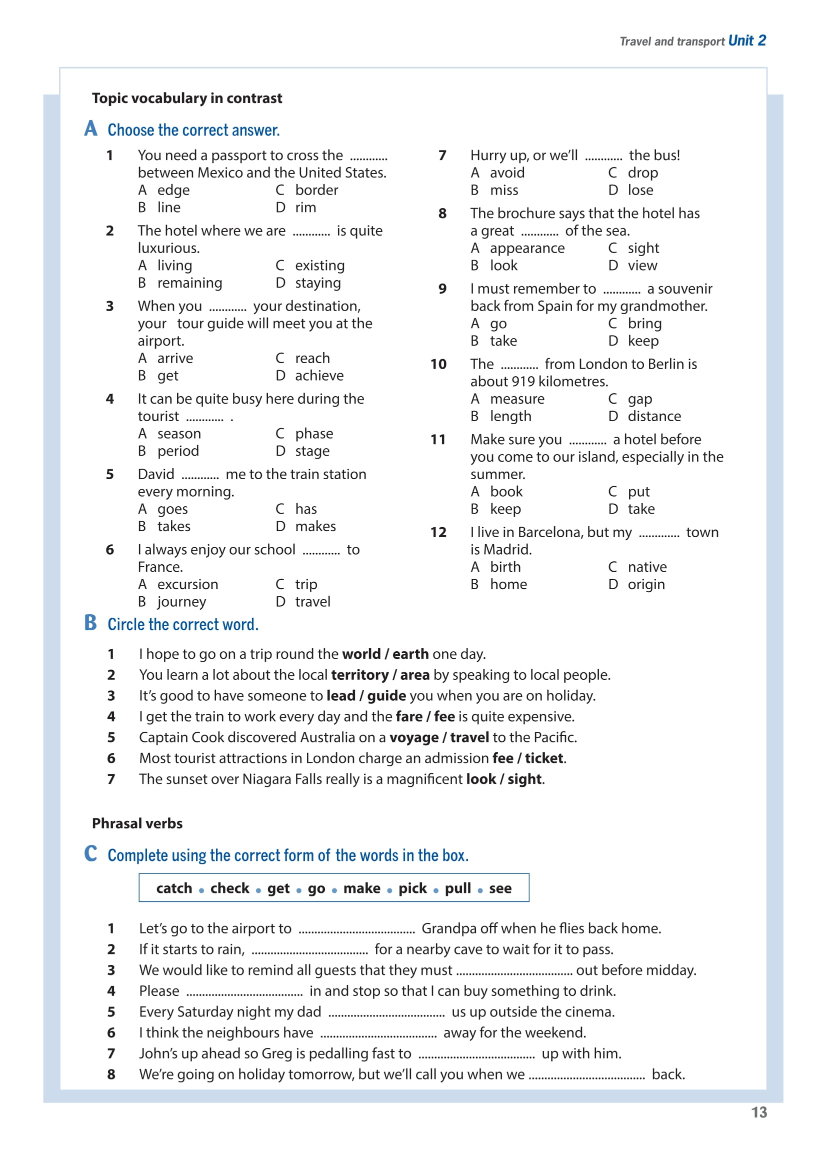 Destination B2 - Grammar And Vocabulary With Answer Key (Khong Dap An) (Tai Ban 2025)