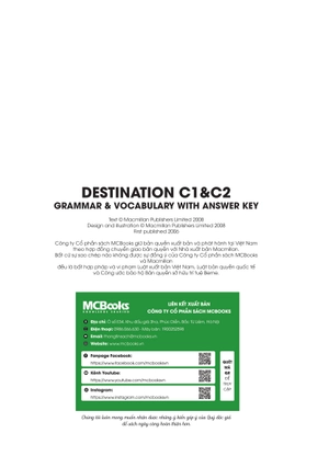 destination c1 and c2 - grammar and vocabulary with answer key