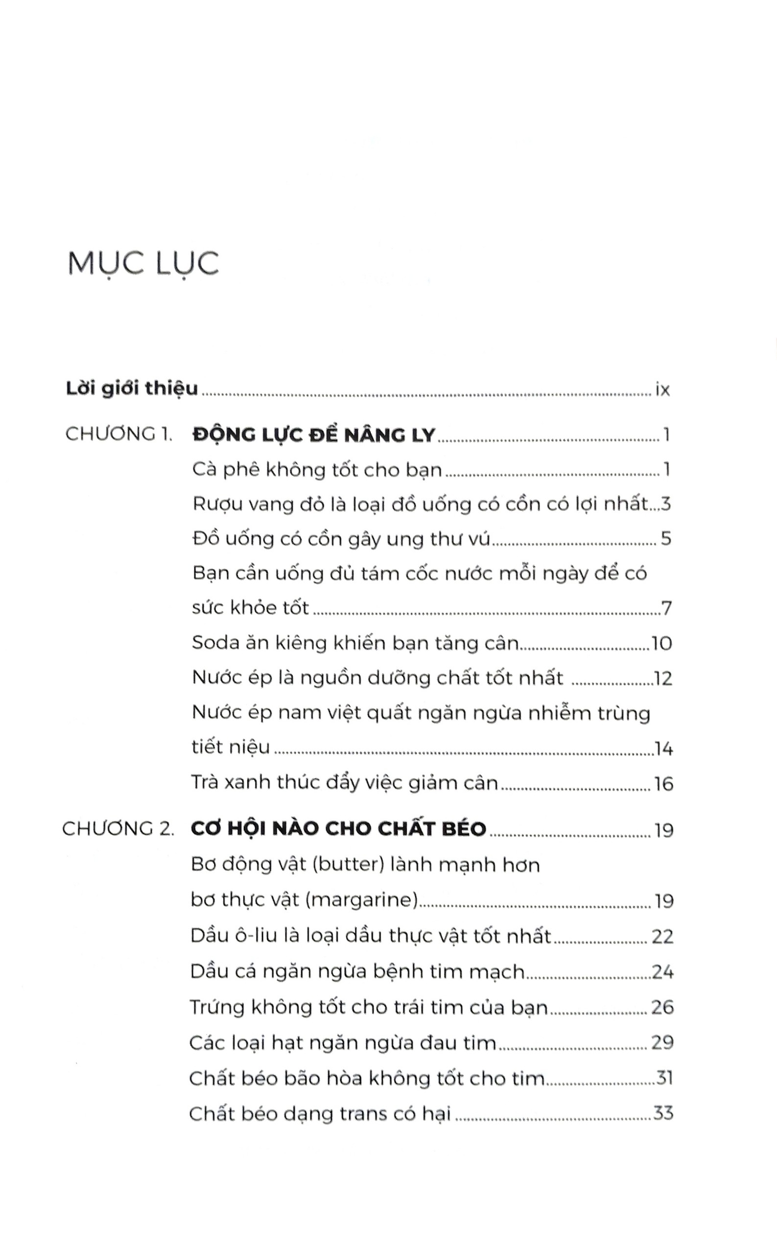 detox, low-carb, thực phẩm hữu cơ…tin đồn & sự thật