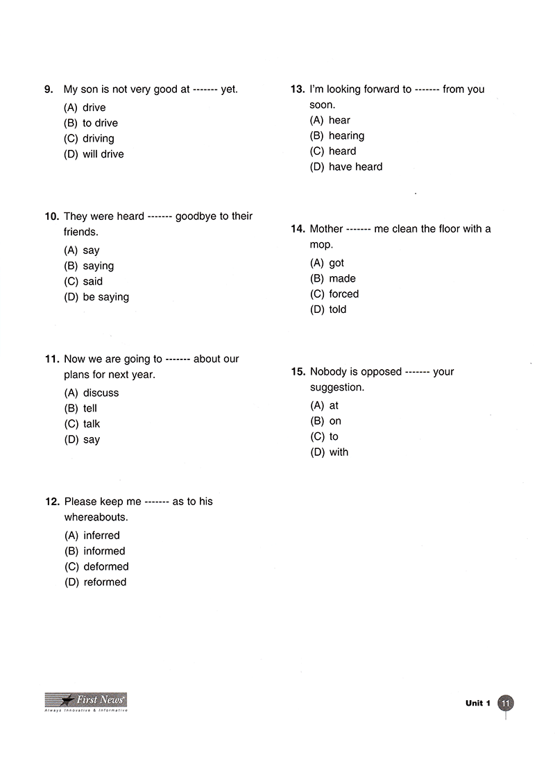 developing skills for the toeic test