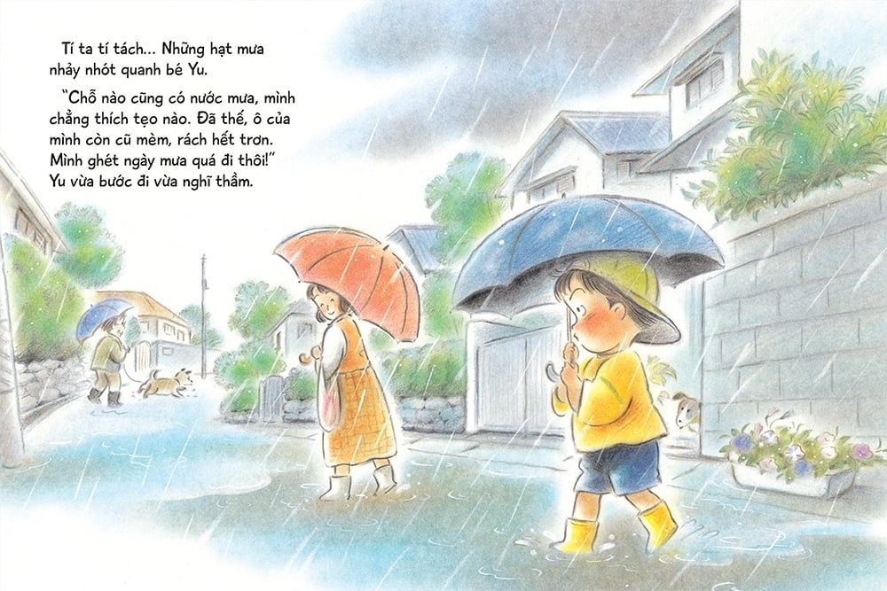 đi chợ ngày mưa