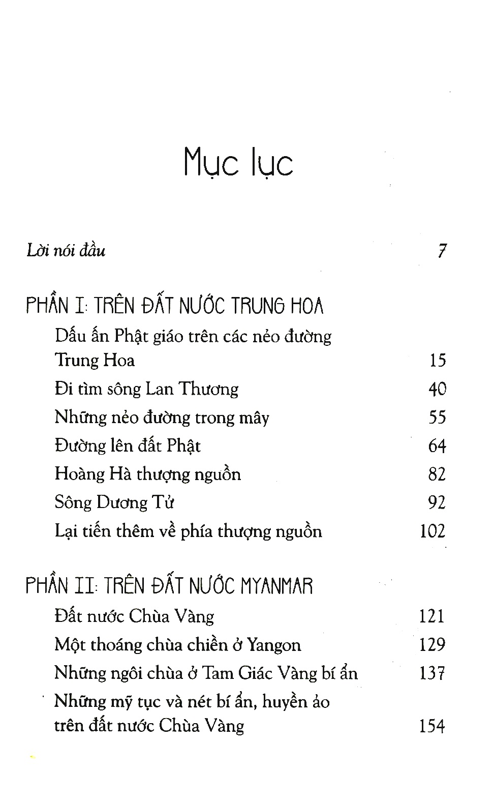 đi dọc dòng sông phật giáo