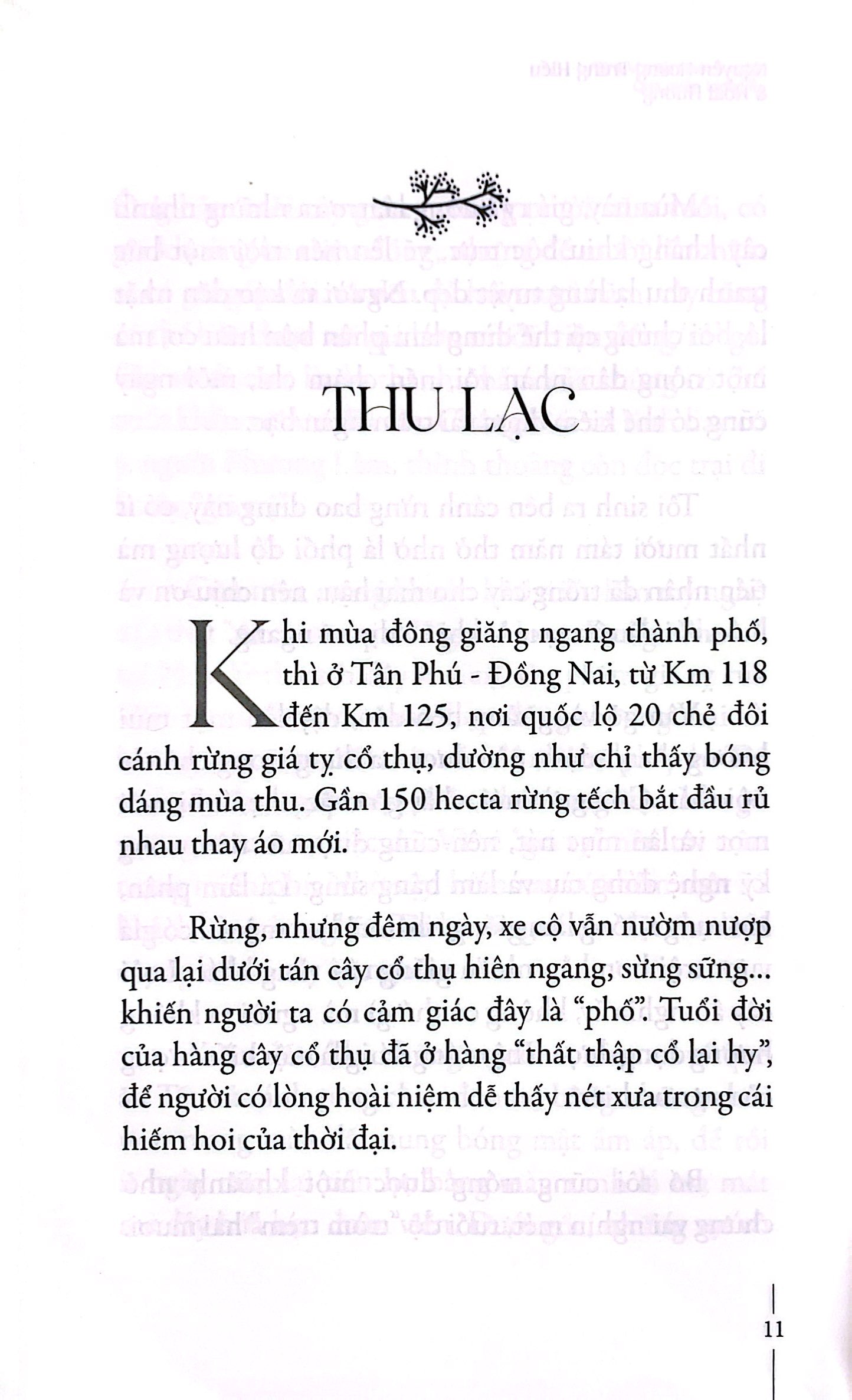 đi dọc mùa nhớ - qua miền tương tư