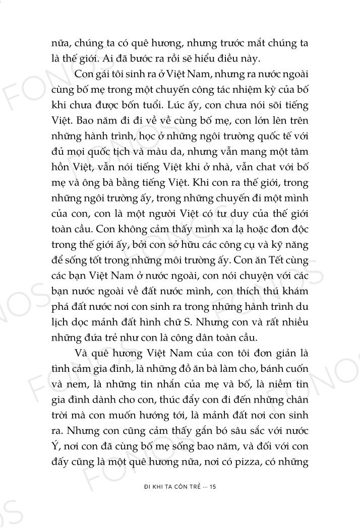 đi khi ta còn trẻ