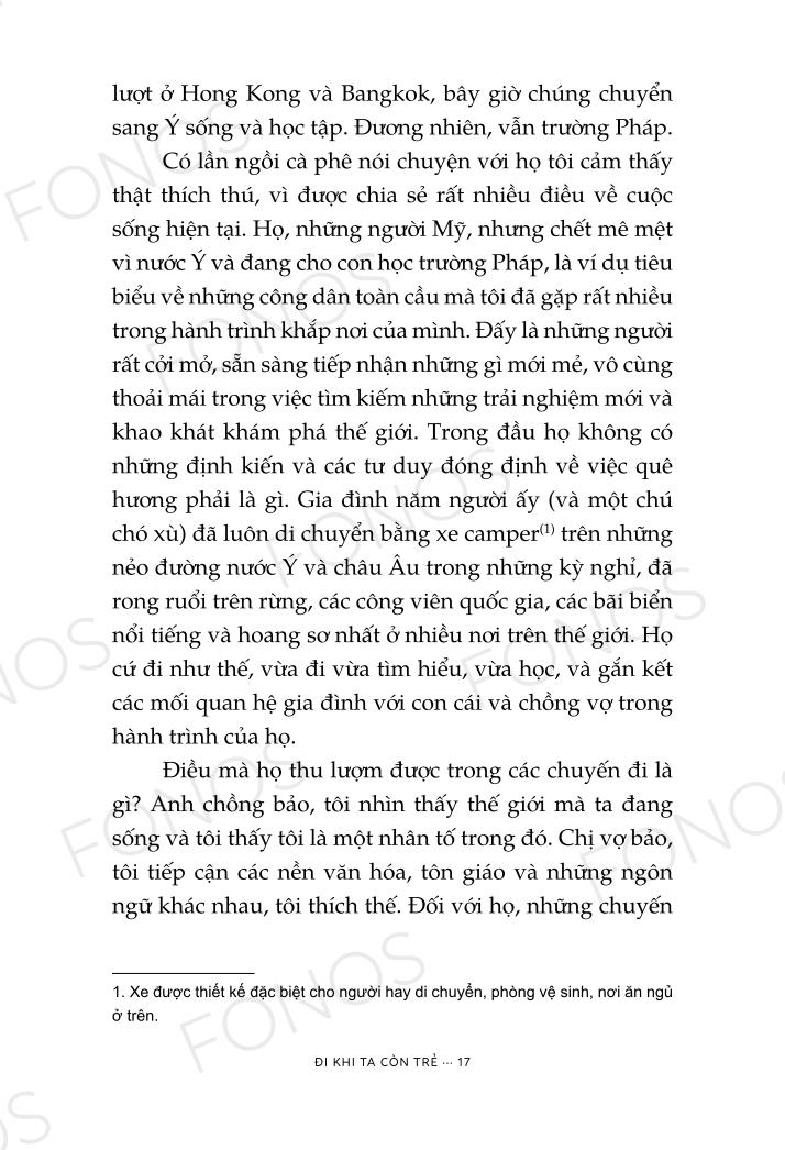 đi khi ta còn trẻ