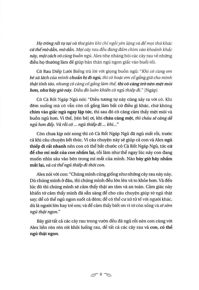 đi ngủ nào, máy kéo ơi!