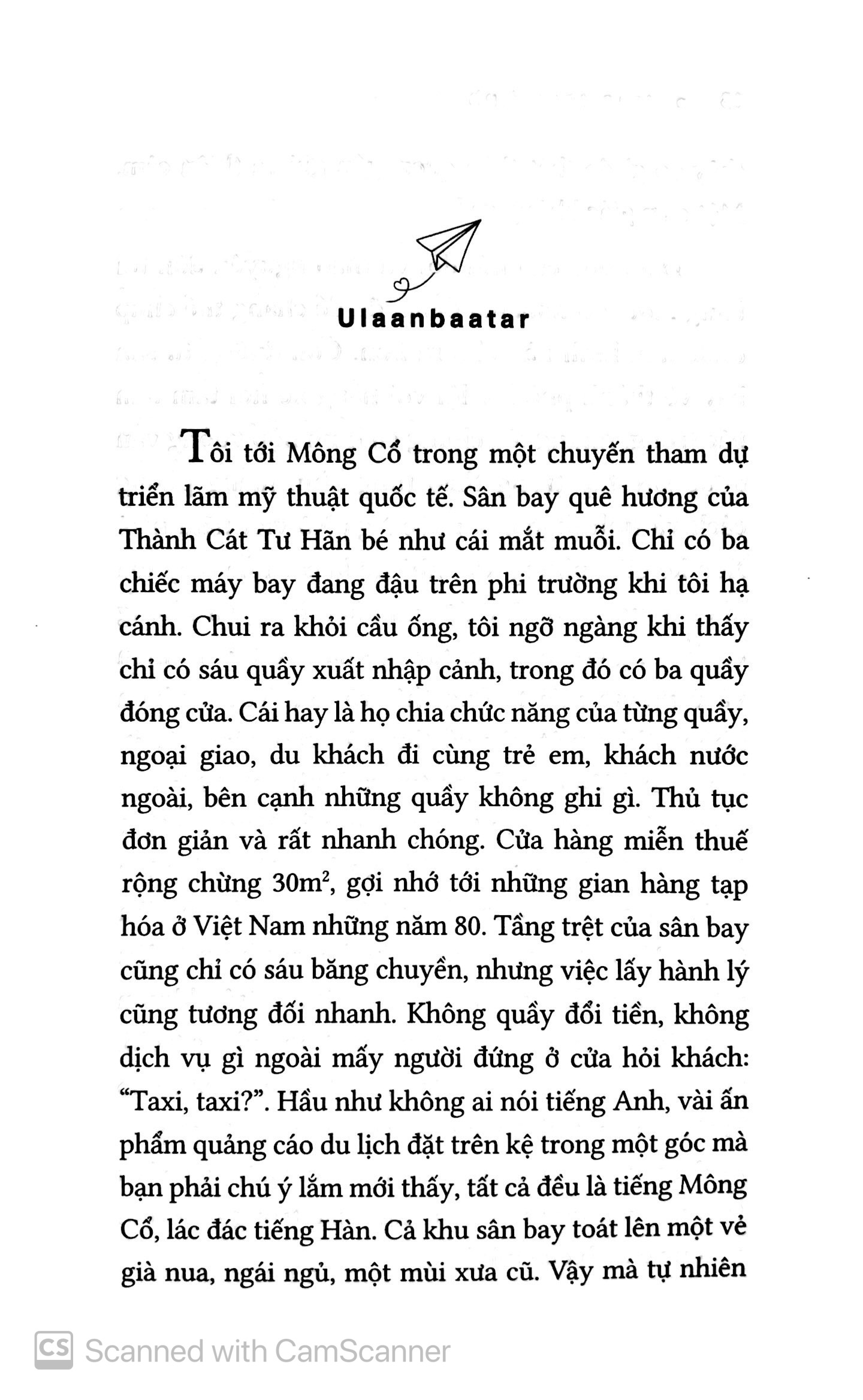 đi như tờ giấy trắng
