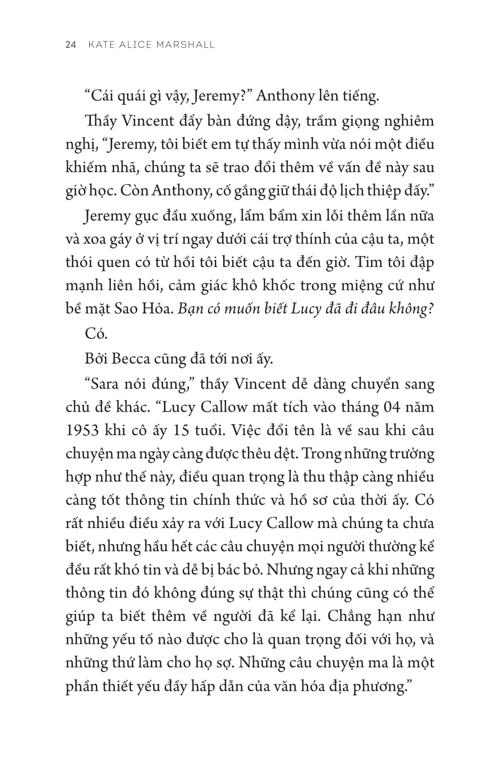 đi qua bóng tối - rules for vanishing